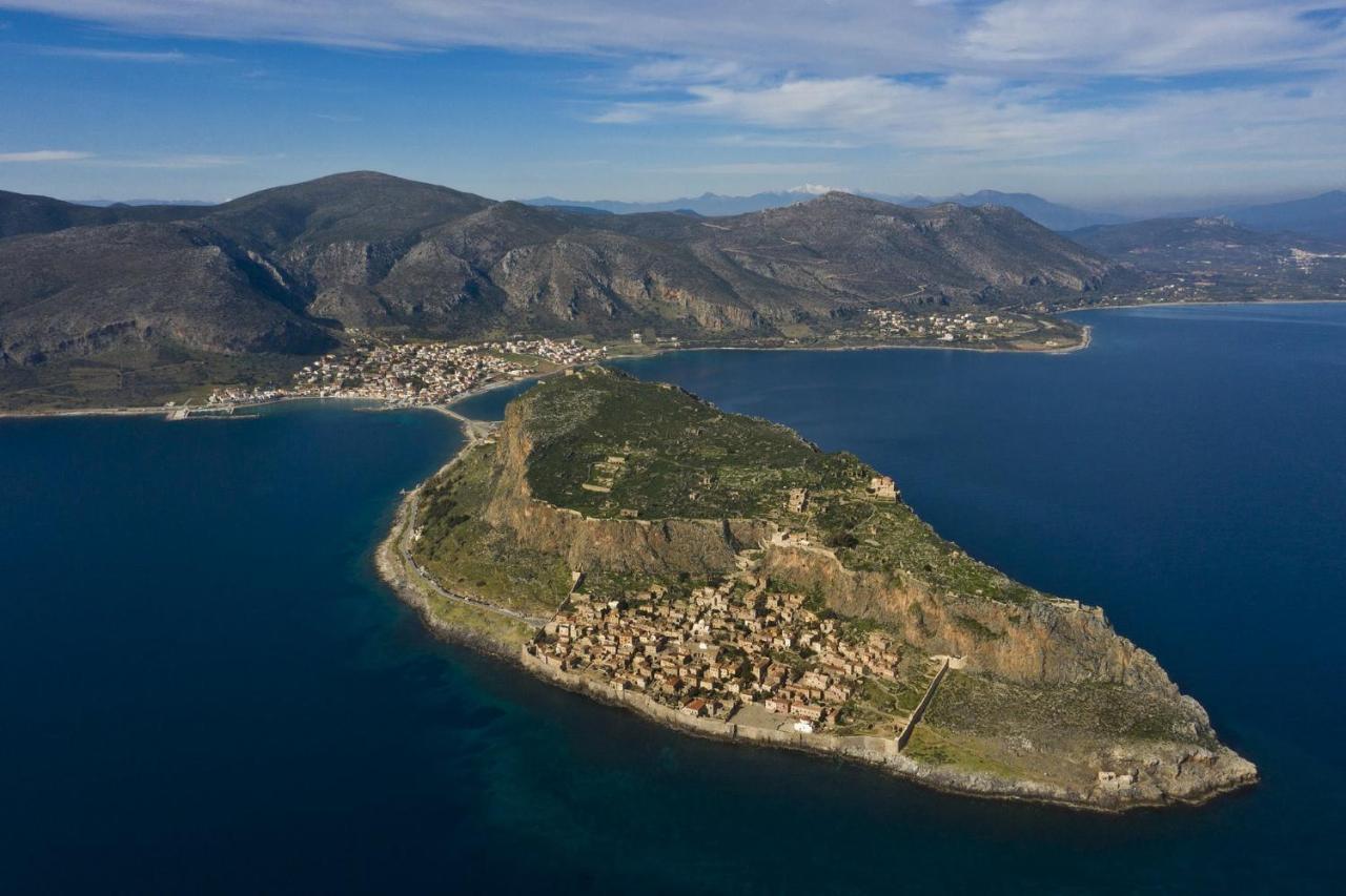 Villa Mare E Pietra Monemvasía Esterno foto