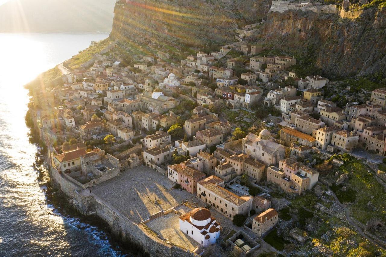 Villa Mare E Pietra Monemvasía Esterno foto